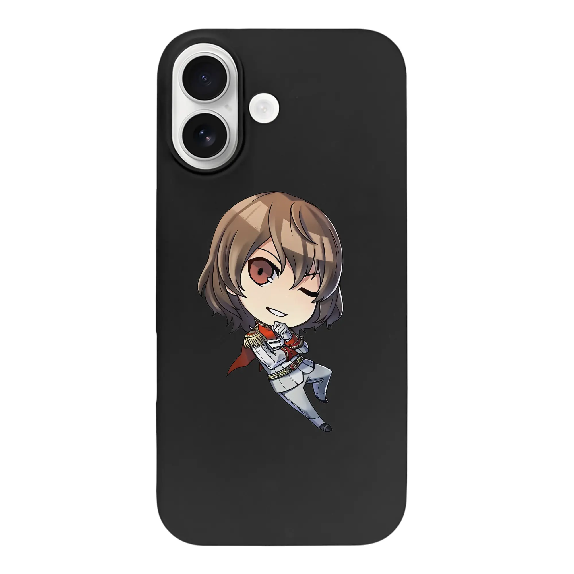 ペルソナ グッズ,明智吾郎 - iPhone 17 シリーズ シリコンケース 薄型 耐衝撃 指紋防止 ソフトタッチカバー 精密フィット 傷防止 保護ケース iPhone 17/17 Air/17 Pro/17 Pro Max 対応